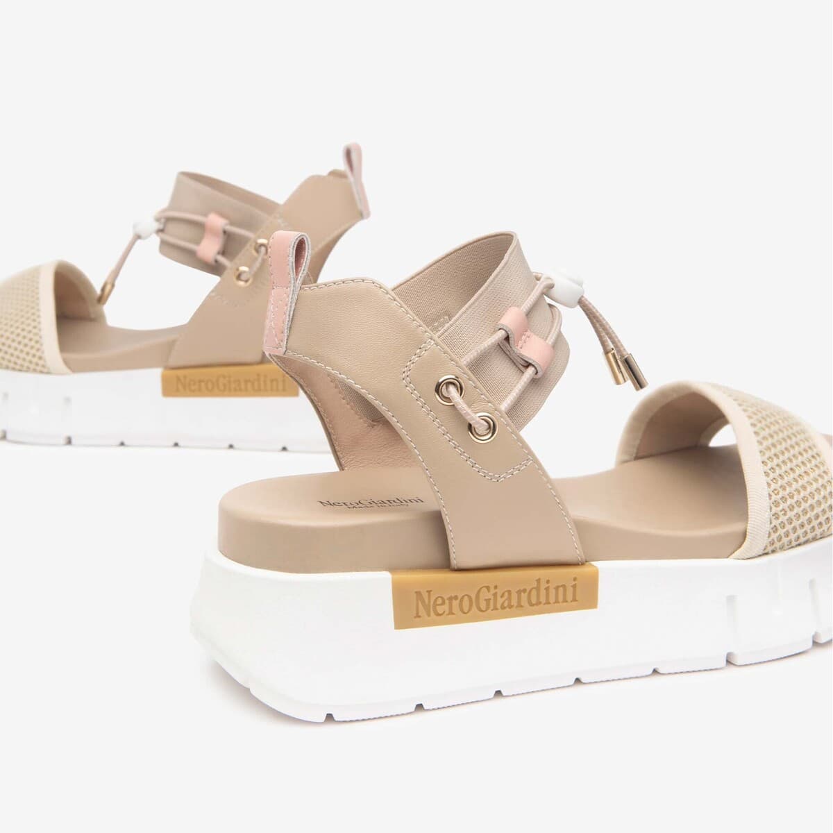 Women's Platforms NeroGiardini White