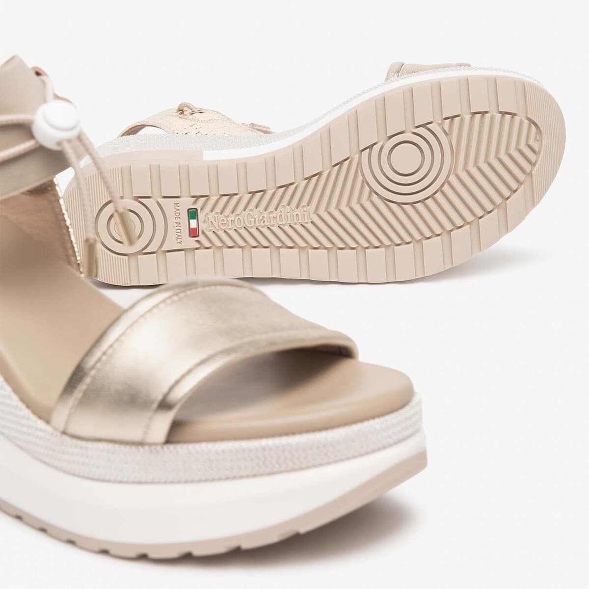 Women's Platforms NeroGiardini Silver