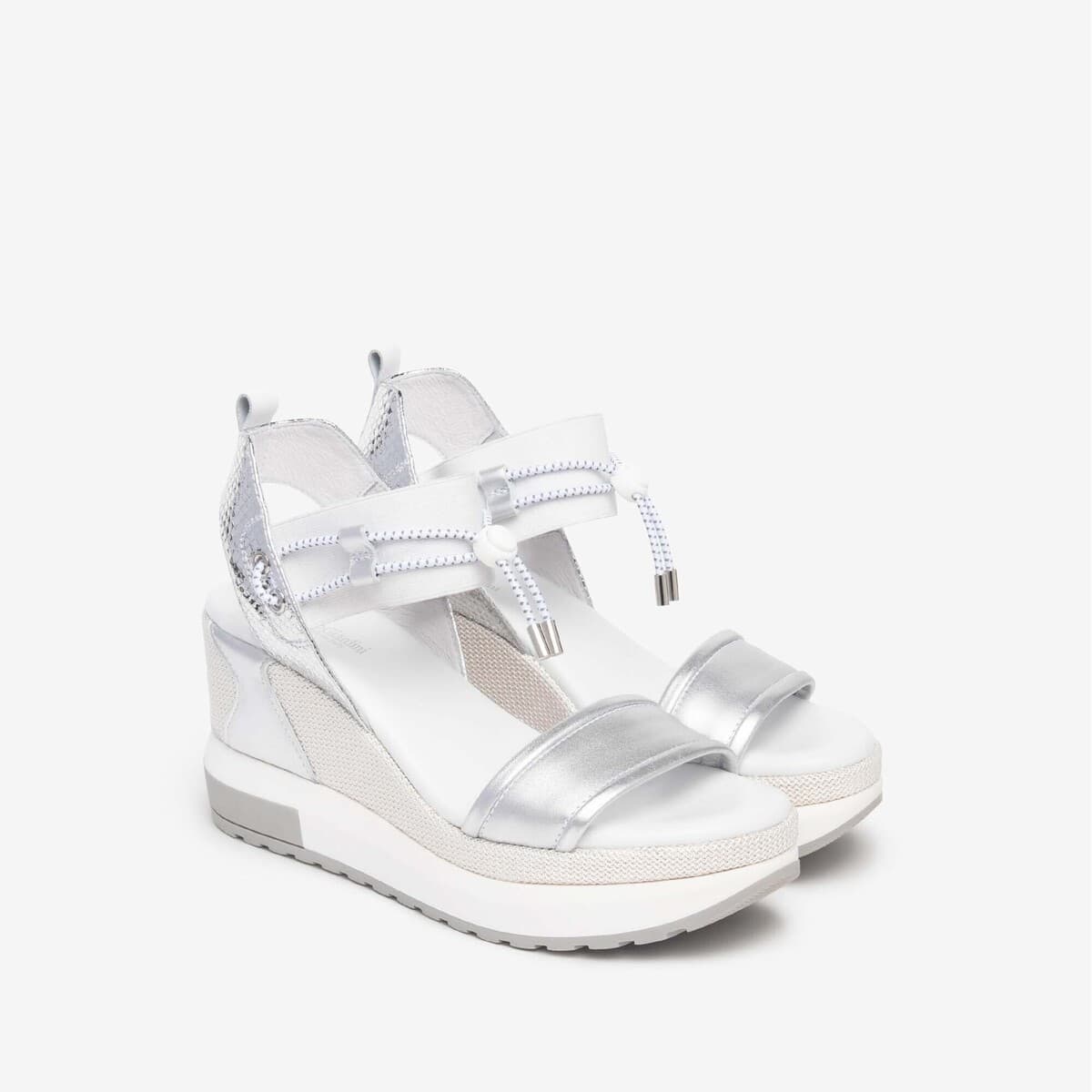 Women's Platforms NeroGiardini Silver