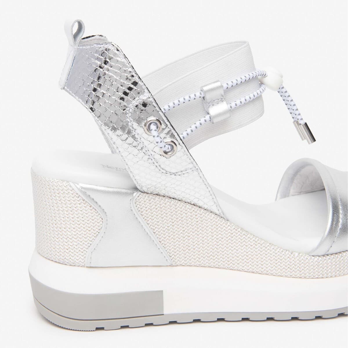 Women's Platforms NeroGiardini Silver