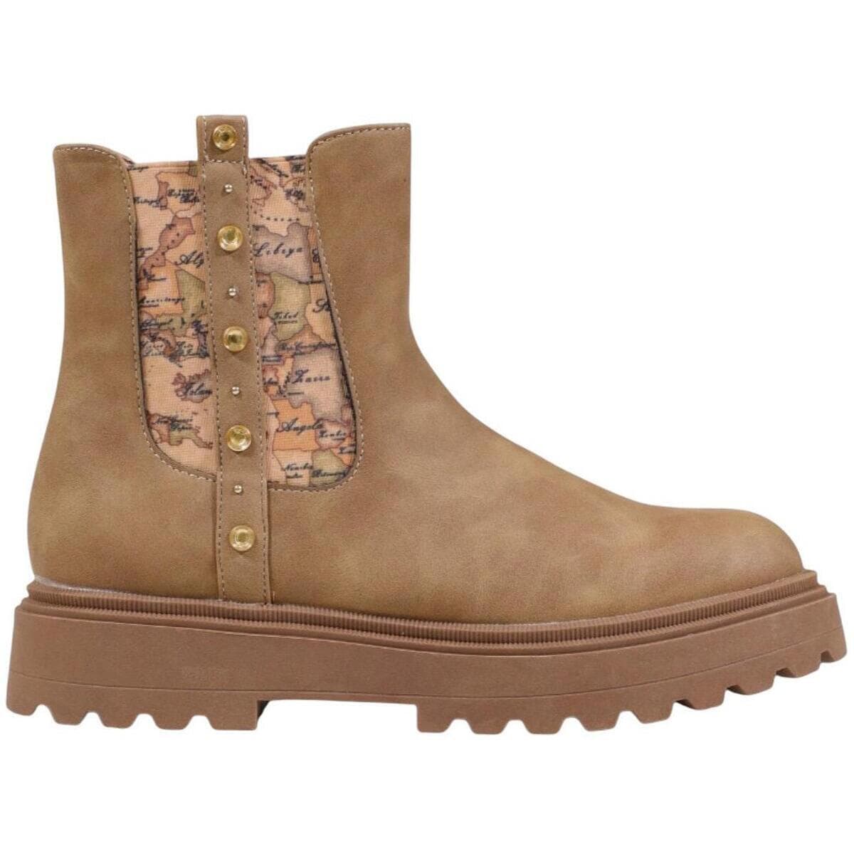 Women's Ankle Boots Alviero Martini Beige