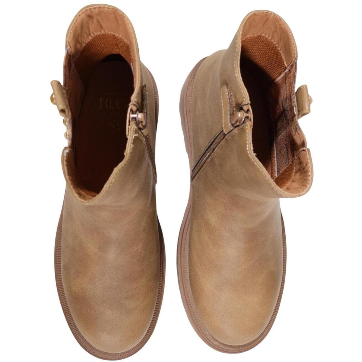 Women's Ankle Boots Alviero Martini Beige