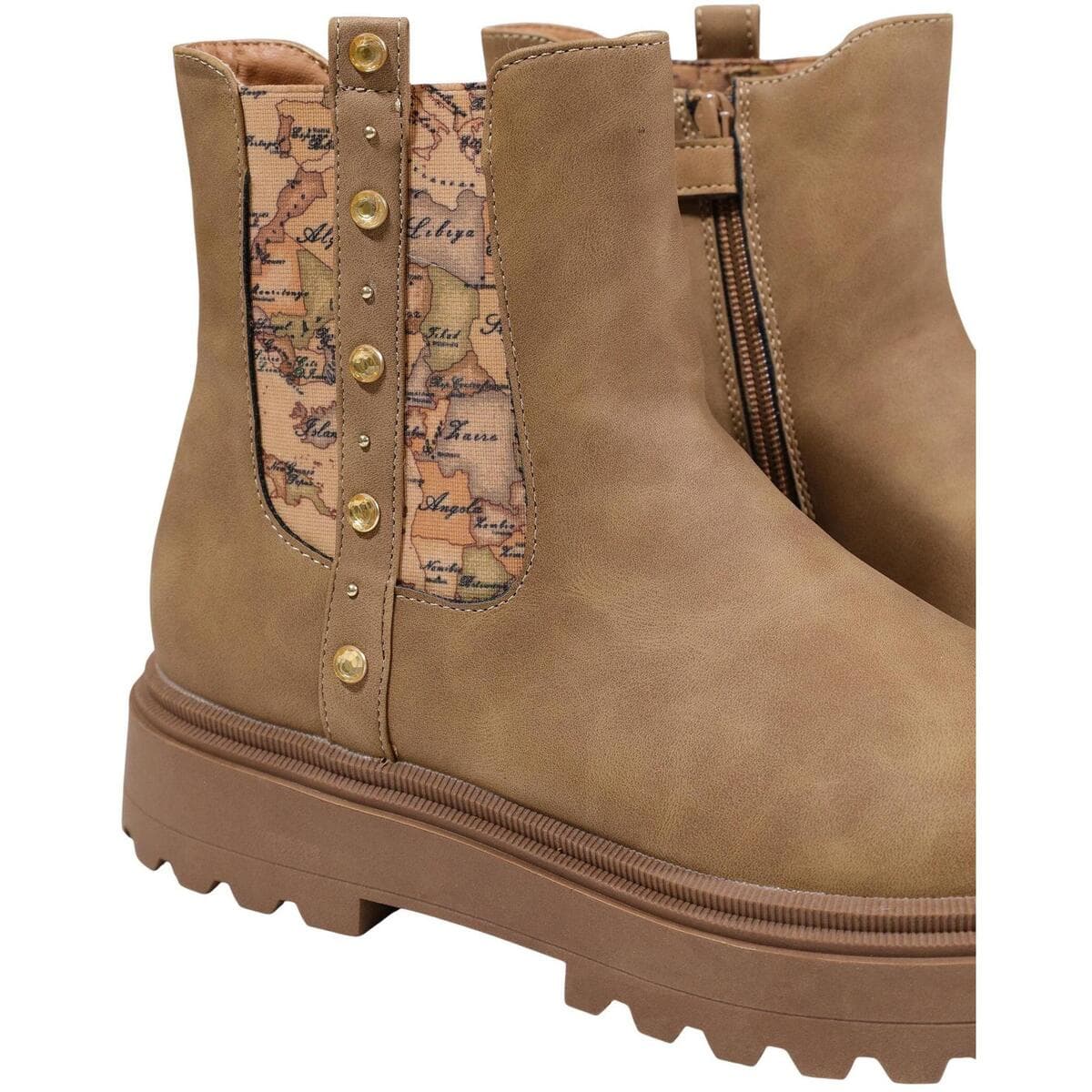 Women's Ankle Boots Alviero Martini Beige