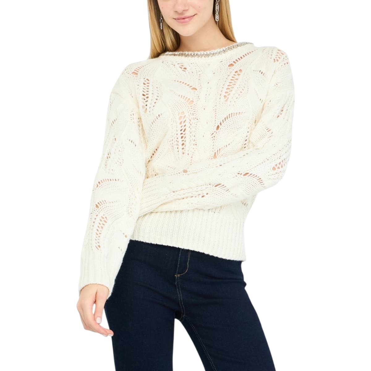 Women's Sweaters Liu Jo White
