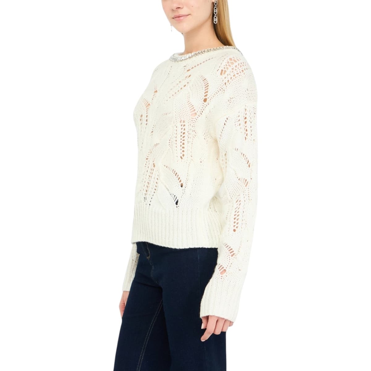 Women's Sweaters Liu Jo White