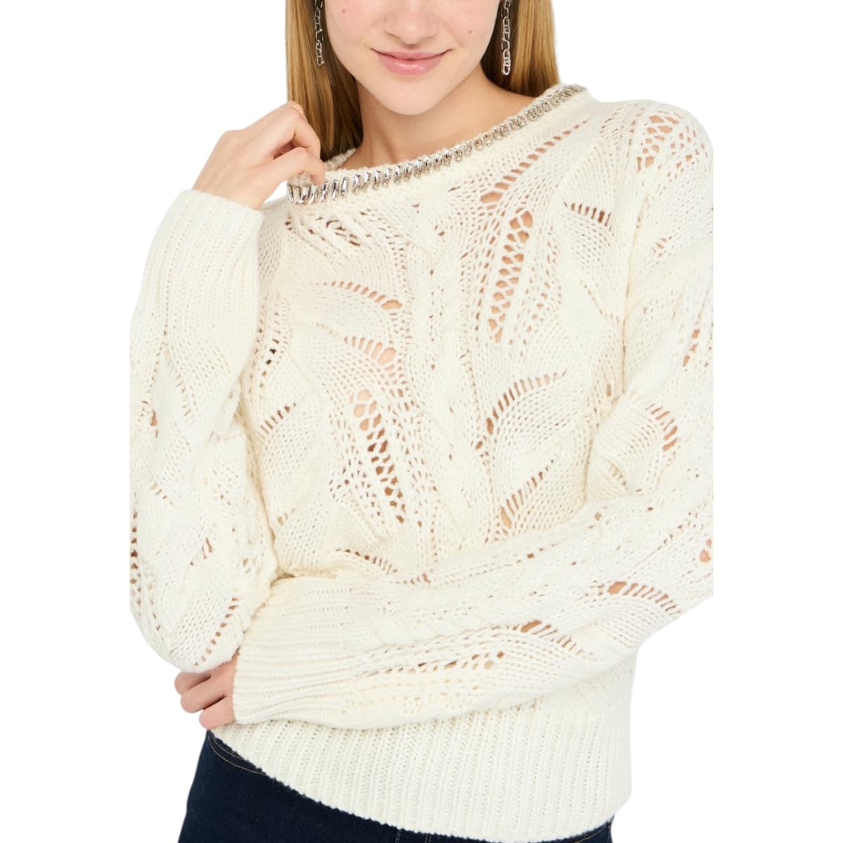 Women's Sweaters Liu Jo White