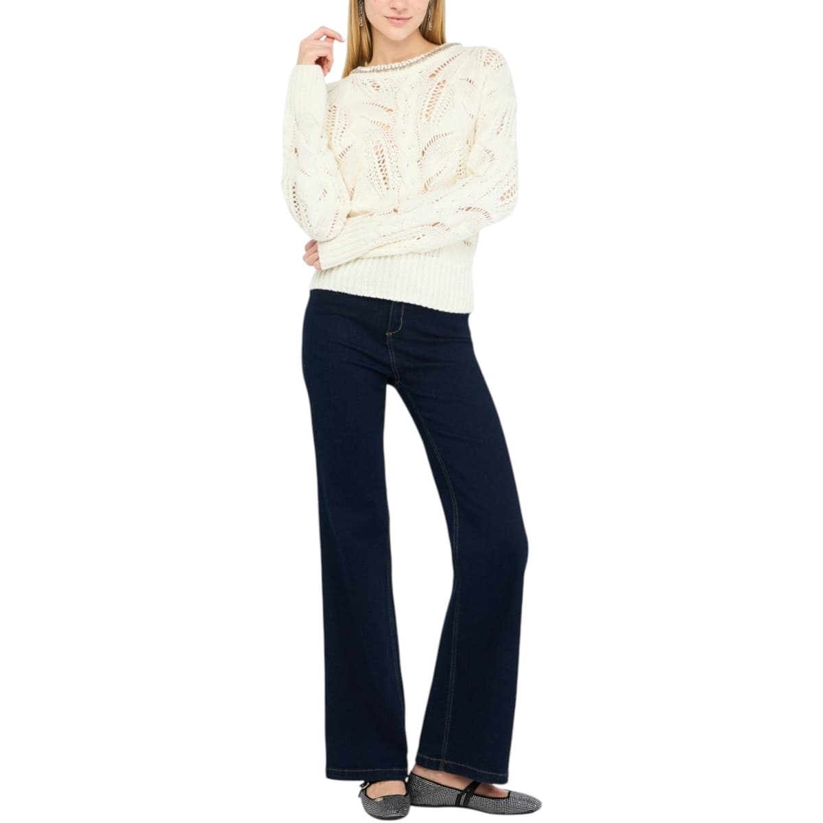 Women's Sweaters Liu Jo White