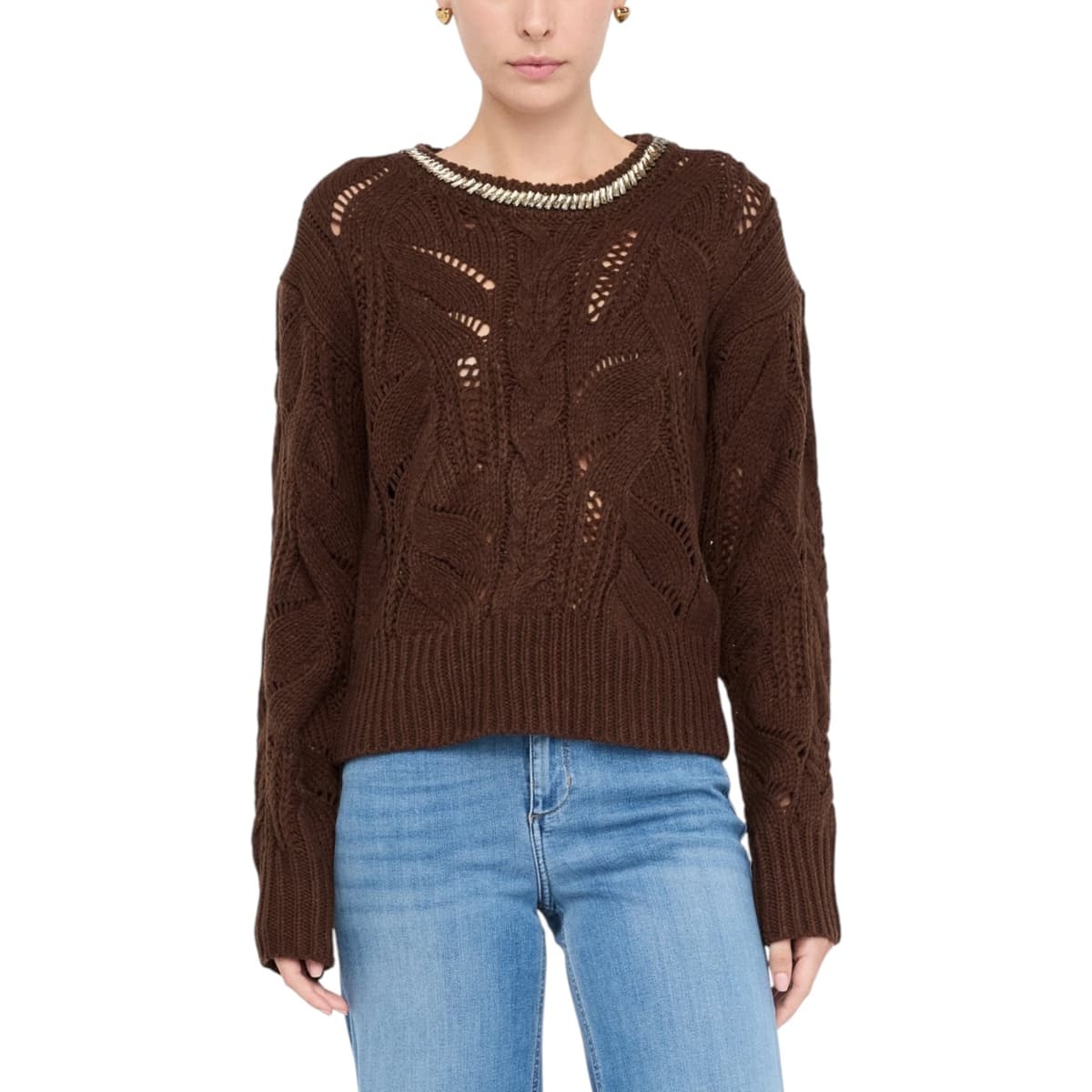 Women's Sweaters Liu Jo Brown