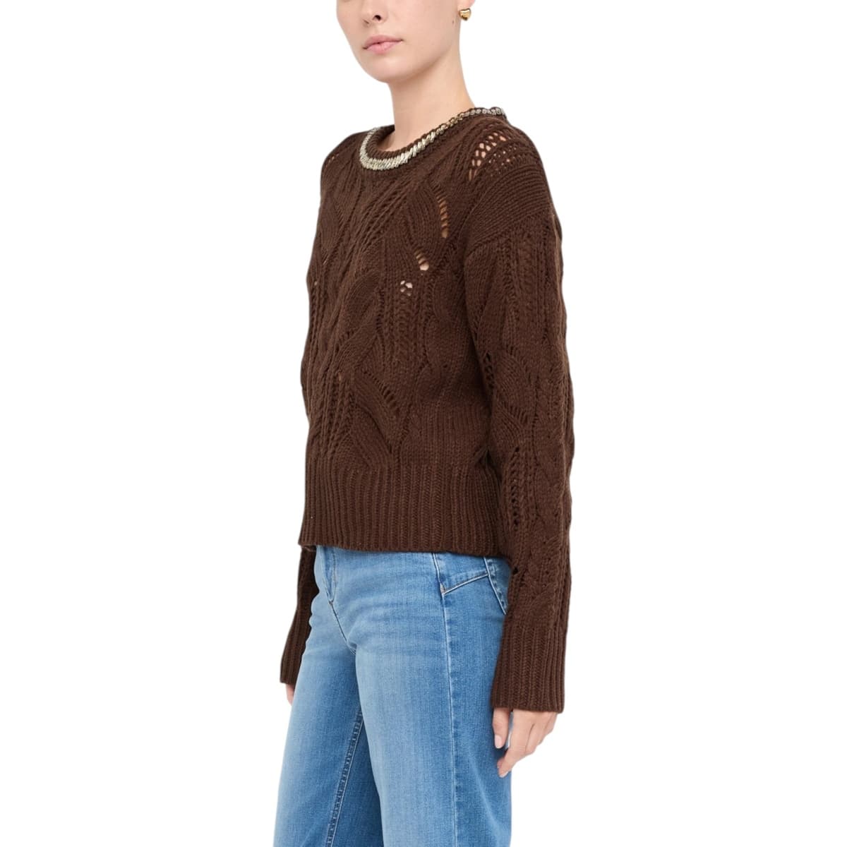 Women's Sweaters Liu Jo Brown