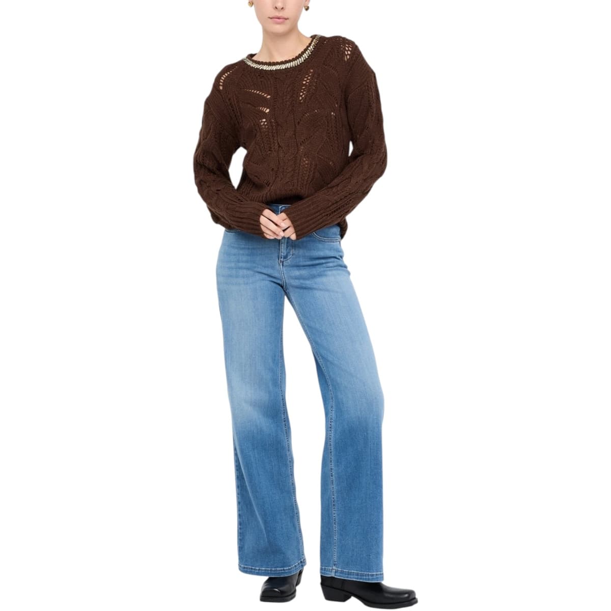 Women's Sweaters Liu Jo Brown