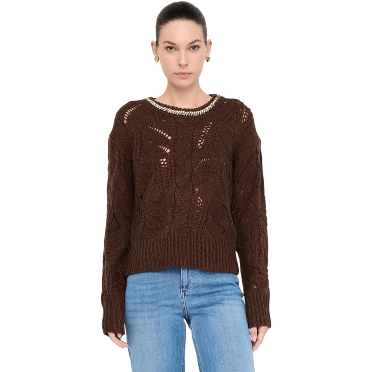 Women's Sweaters Liu Jo Brown