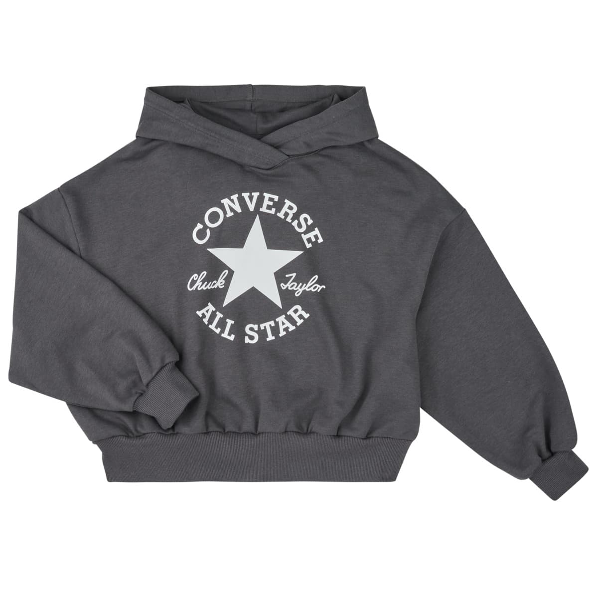 Girls' Hoodies & Sweatshirts Converse Gray
