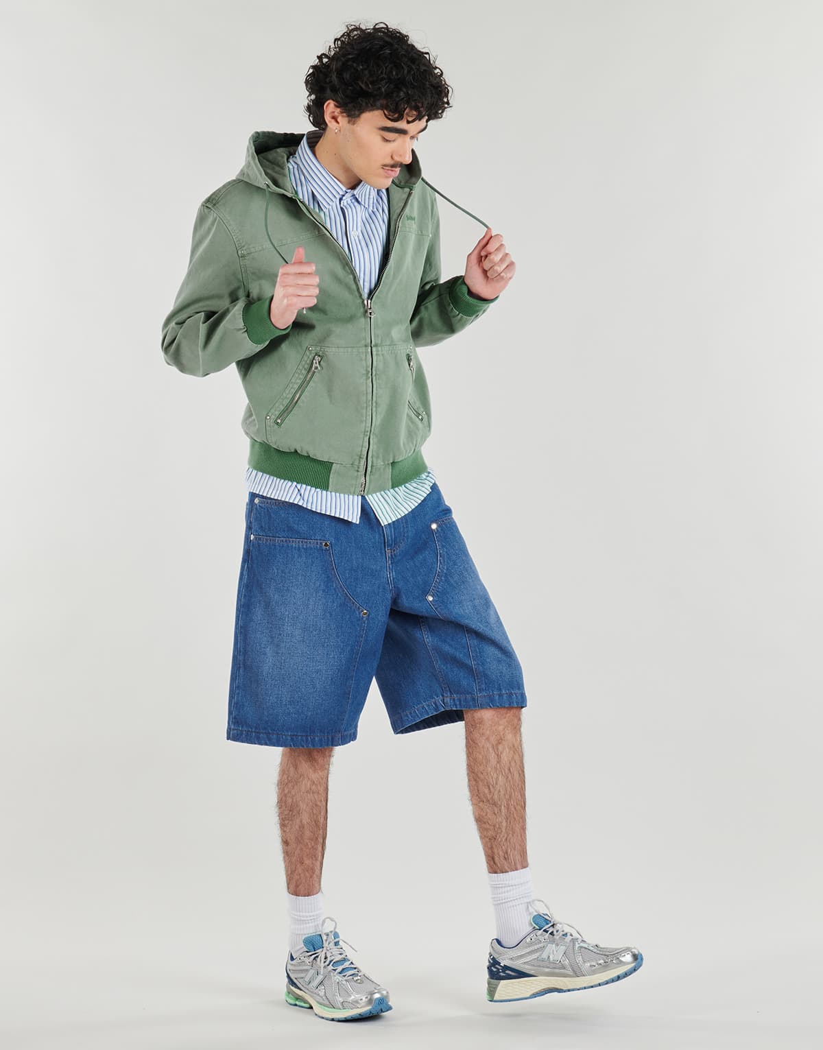 Men's Jackets Schott Khaki