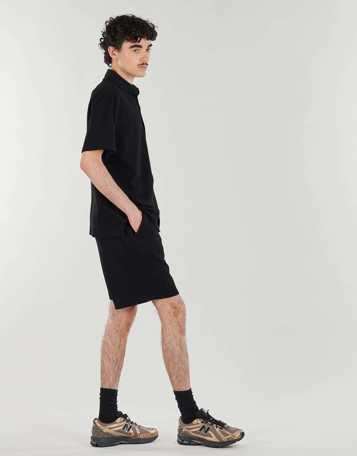 Men's Shorts Schott Black