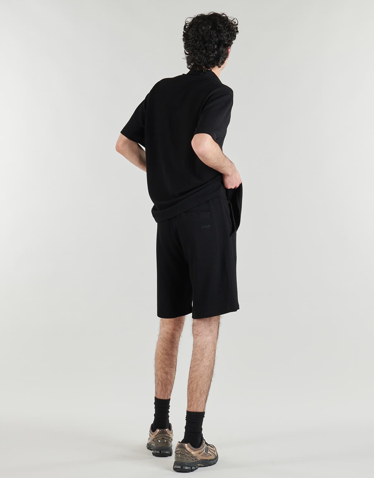 Men's Shorts Schott Black