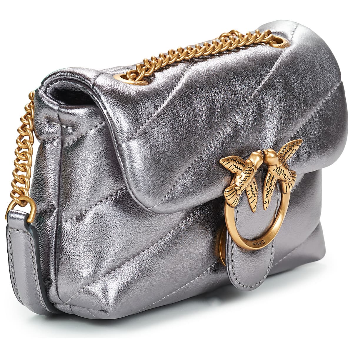Women's Shoulder Bags Pinko Gray