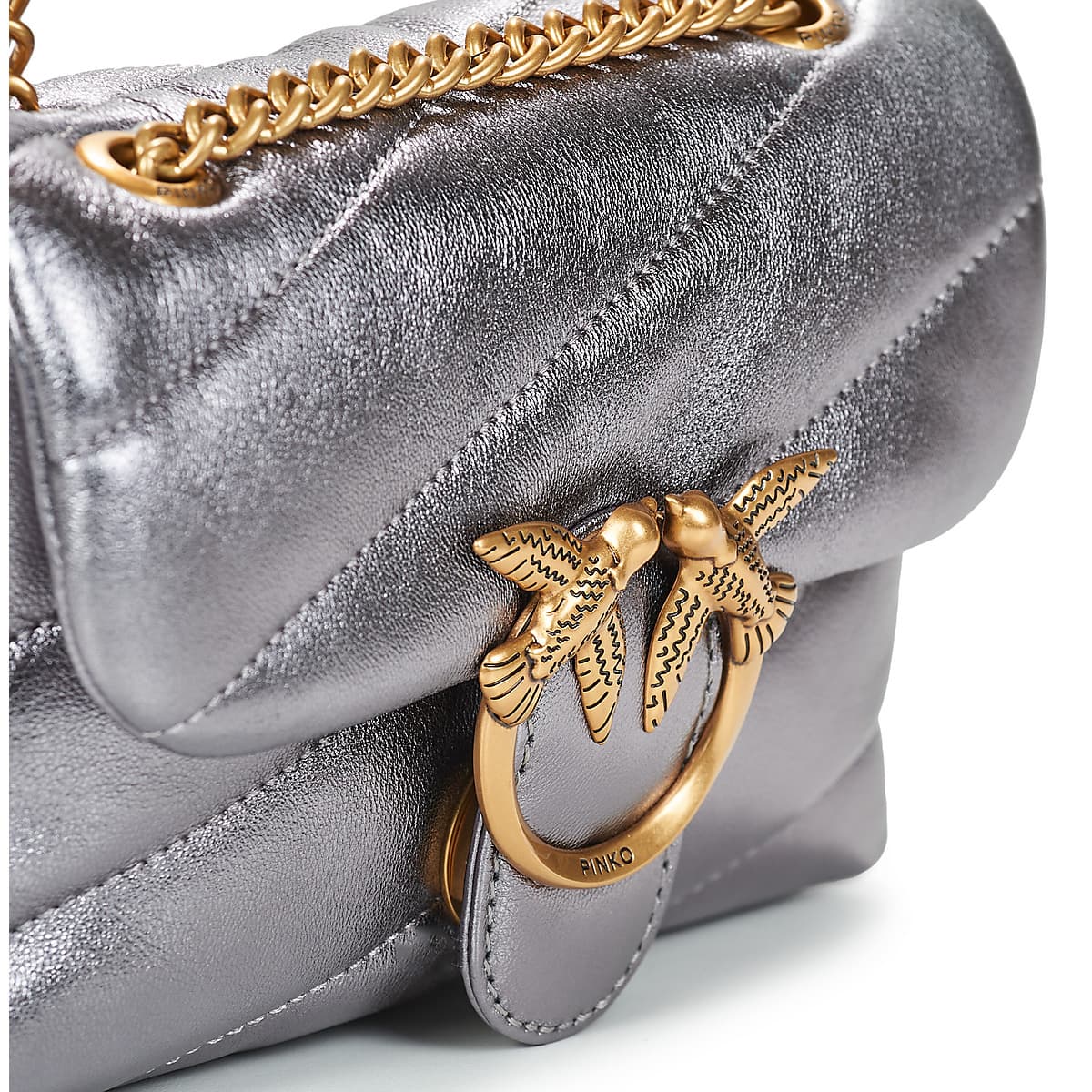 Women's Shoulder Bags Pinko Gray