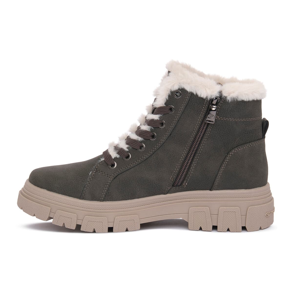 Women's Ankle Boots Tom Tailor Gray