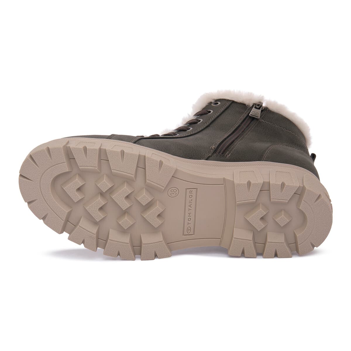 Women's Ankle Boots Tom Tailor Gray