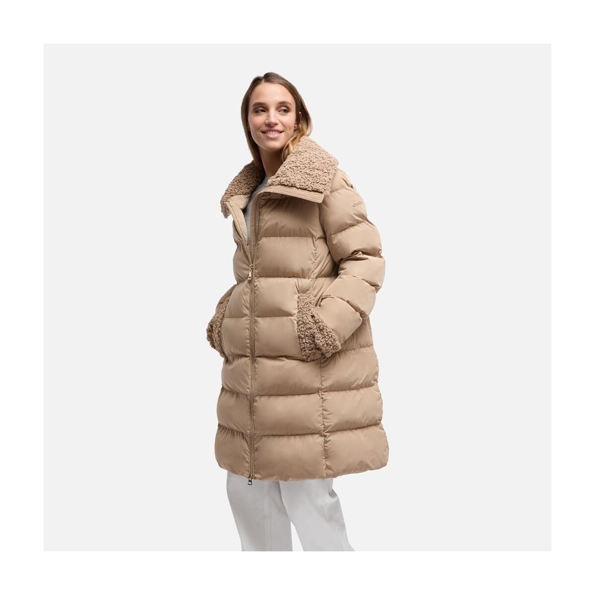 Women's Coats Geox Brown