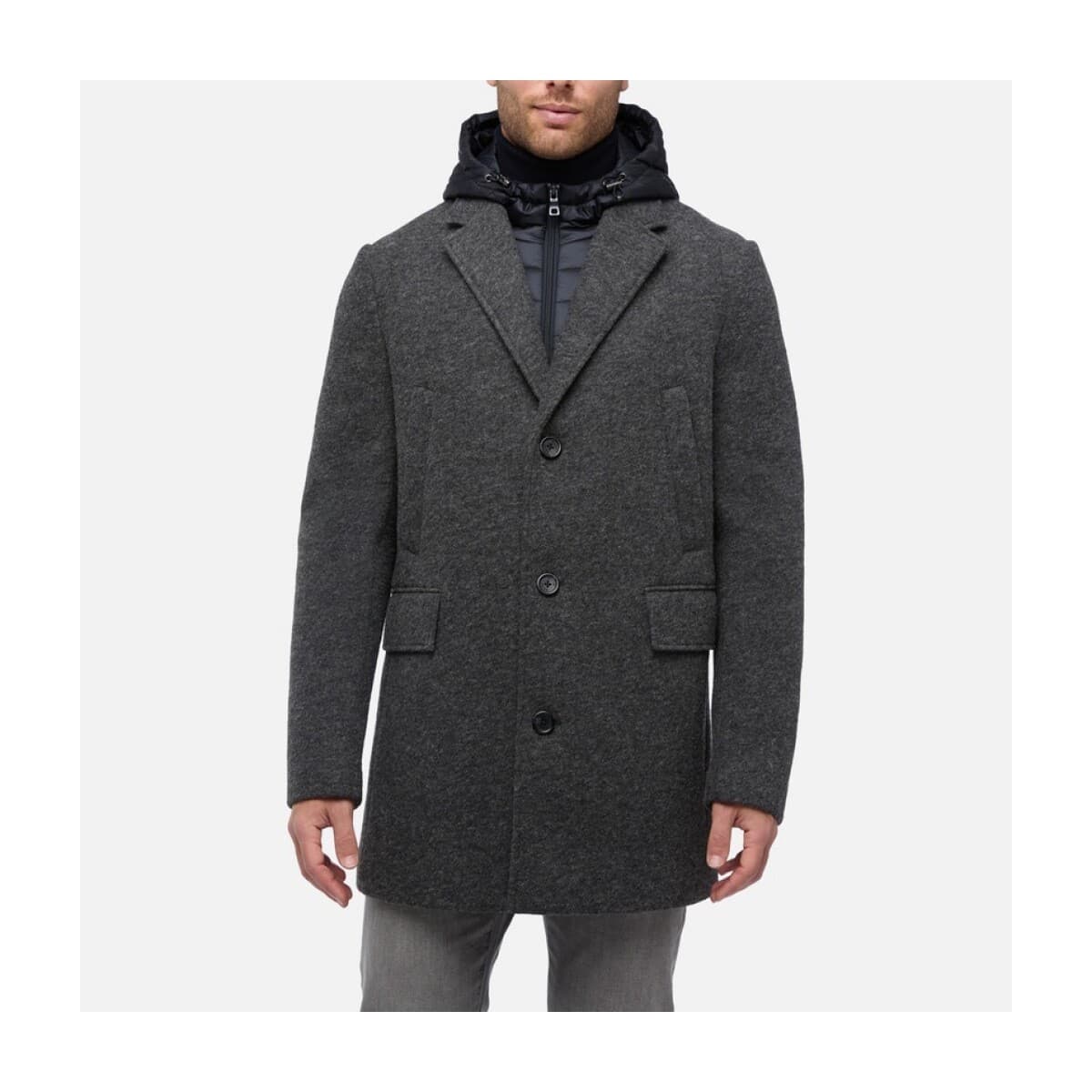 Men's Coats Geox Gray