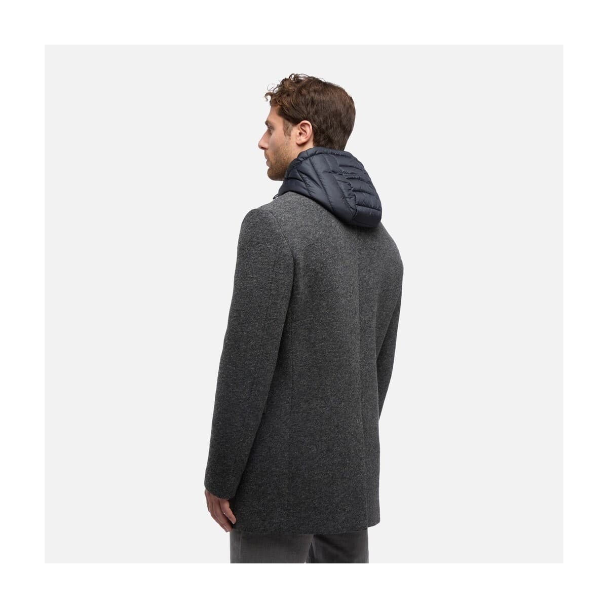 Men's Coats Geox Gray