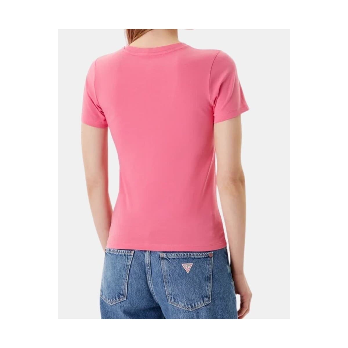 Women's T-Shirts Guess Pink
