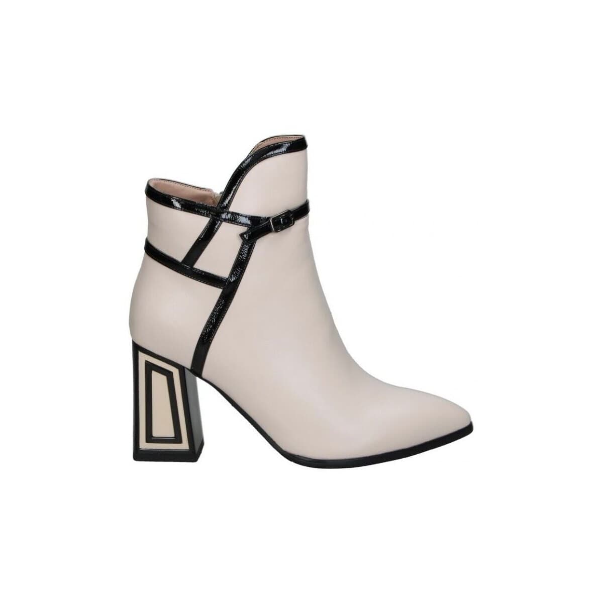 Women's Ankle Boots Rock Away White
