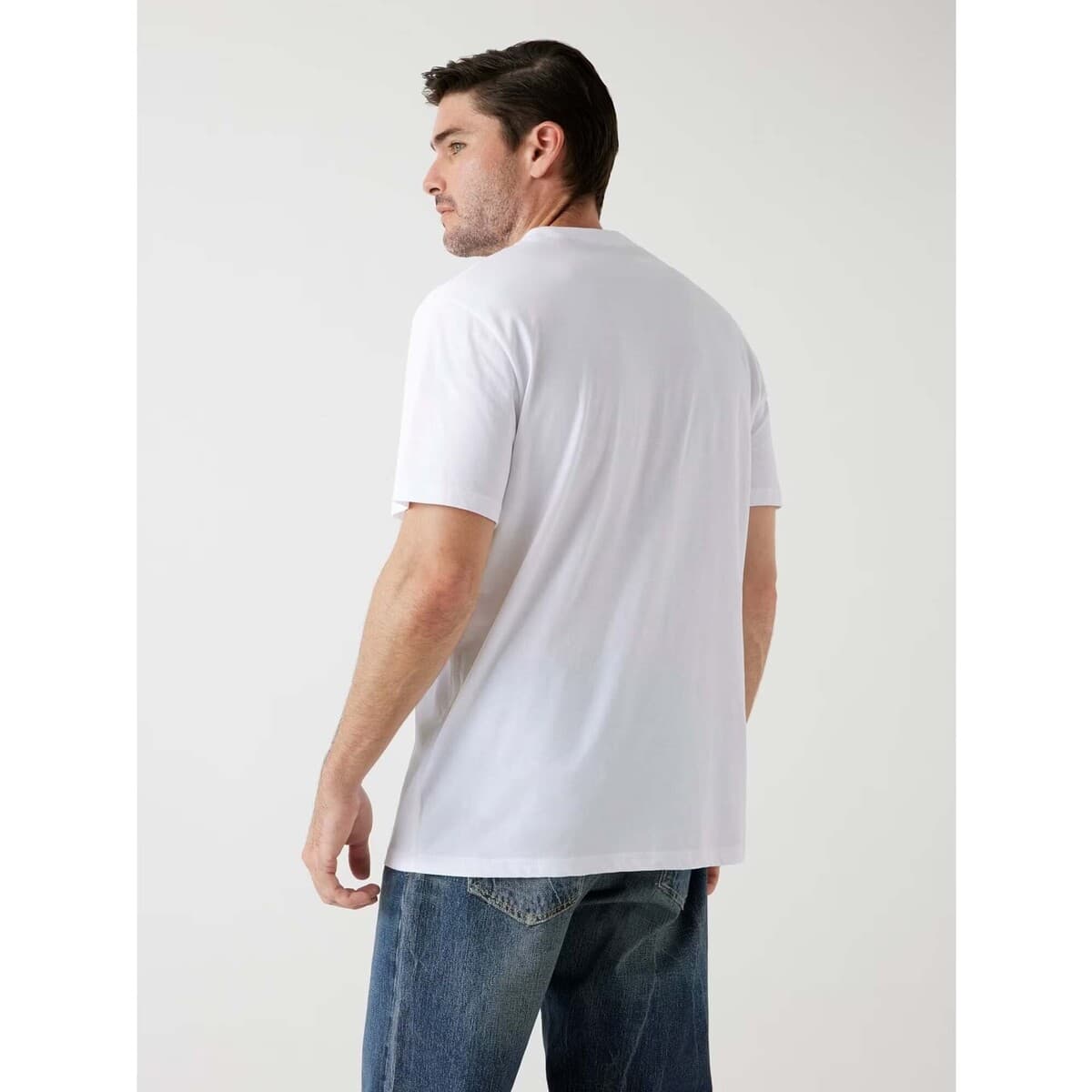 Men's T-Shirts Guess White
