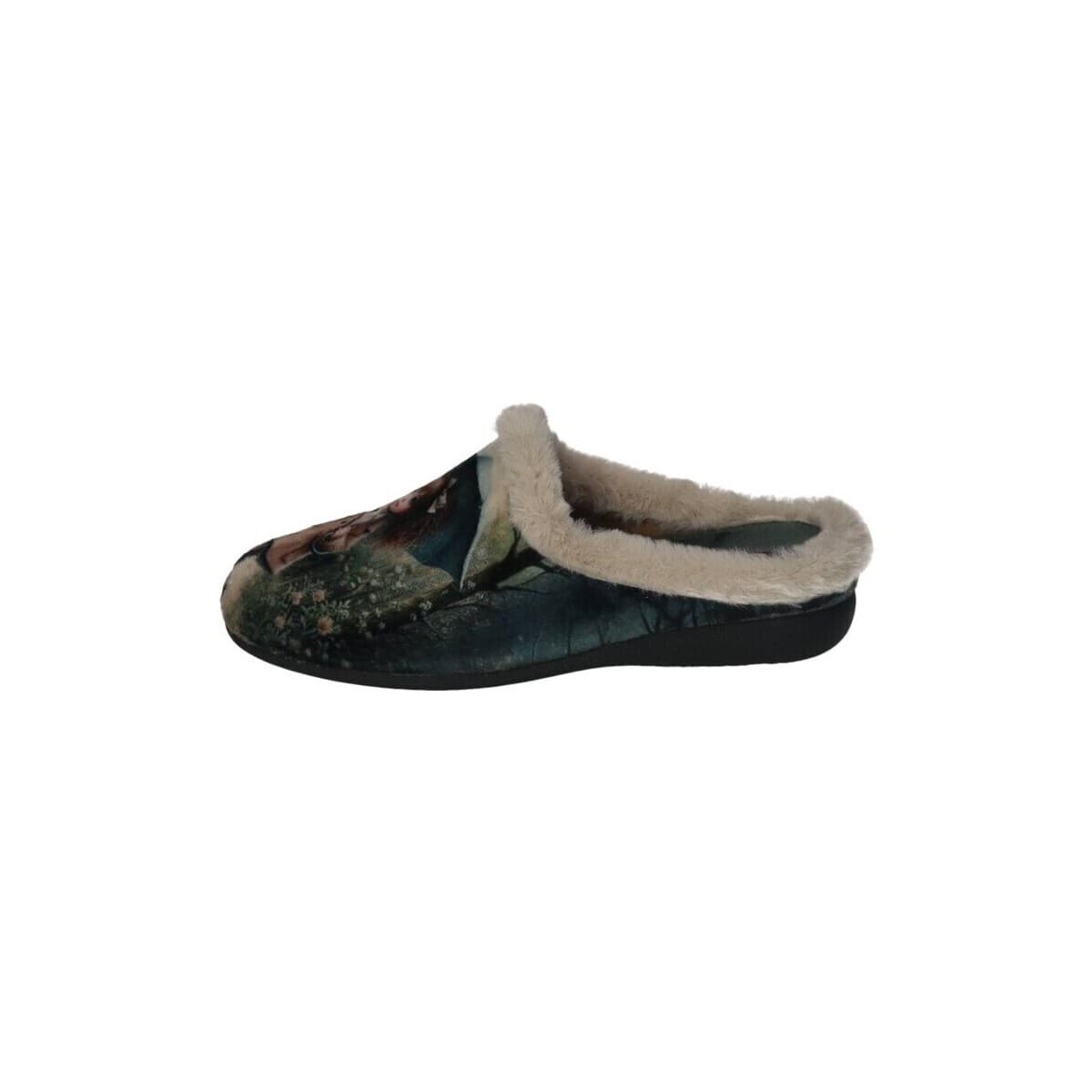 Women's House Slippers Gema Garcia Green