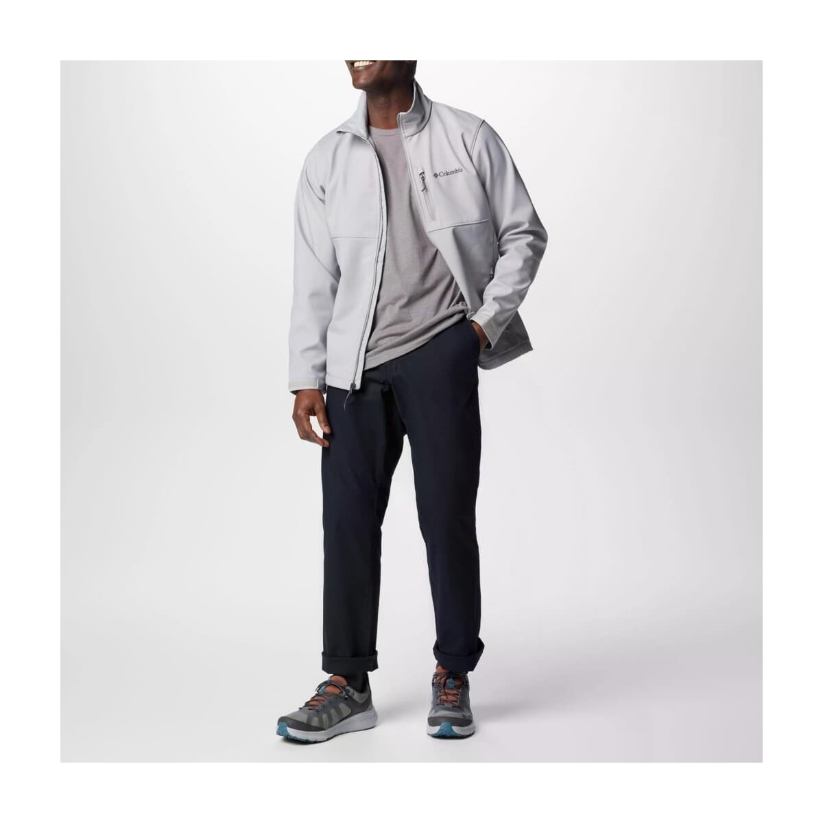 Men's T-Shirts Columbia Gray