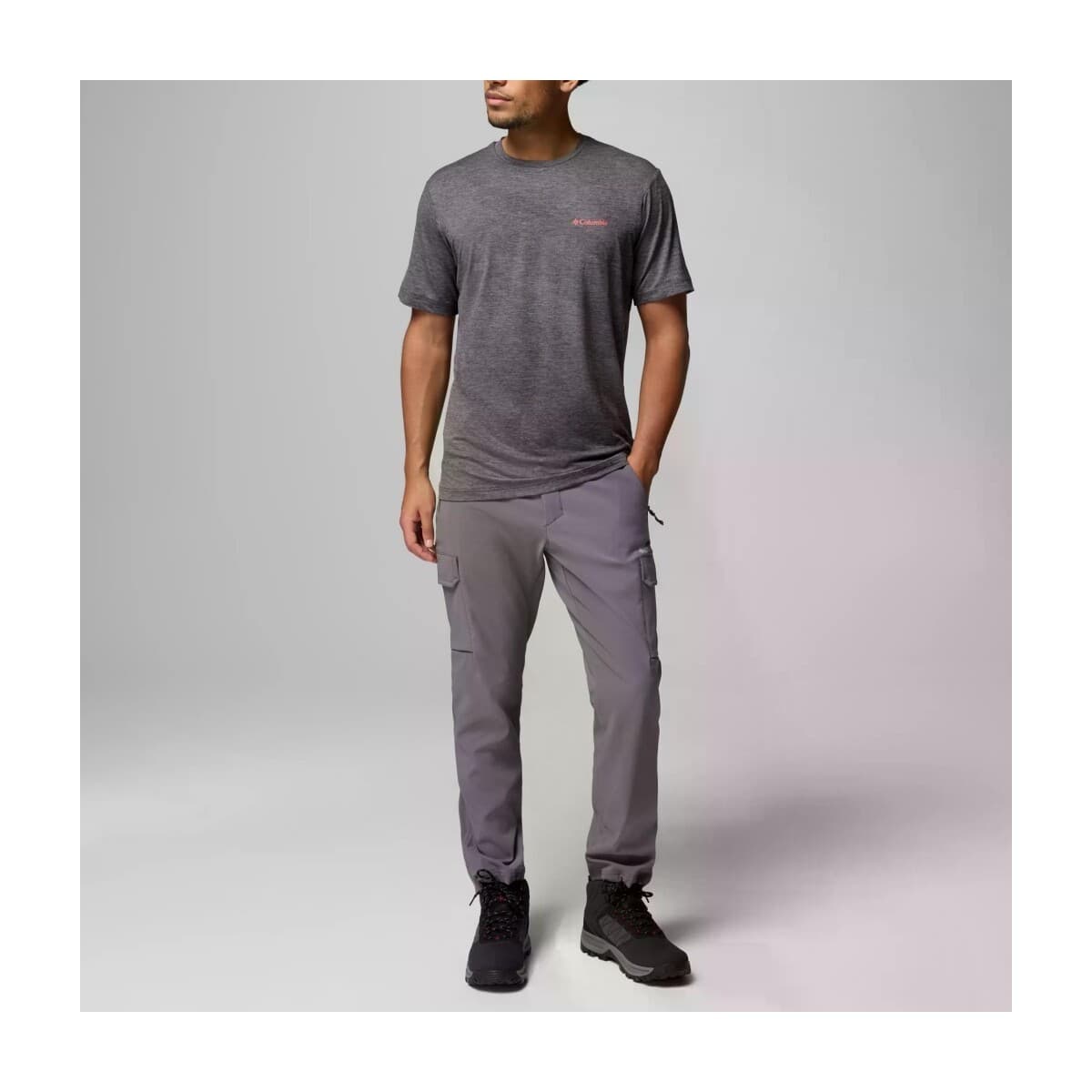 Men's T-Shirts Columbia Gray