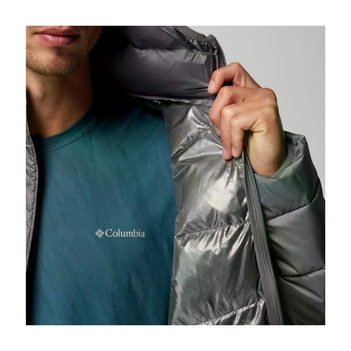 Men's Jackets Columbia Gray