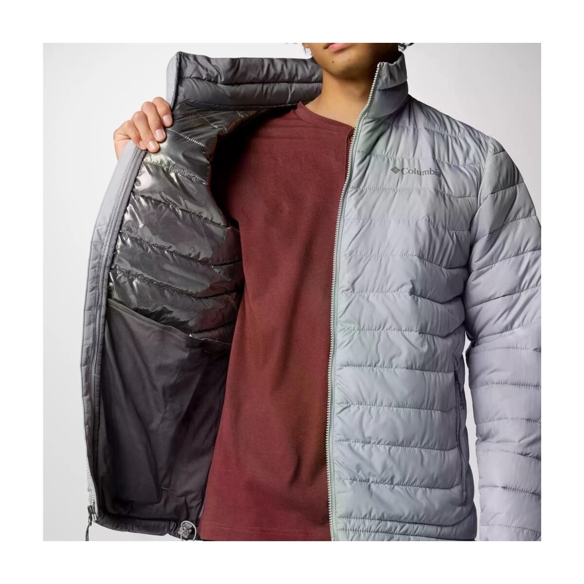 Men's Jackets Columbia Gray