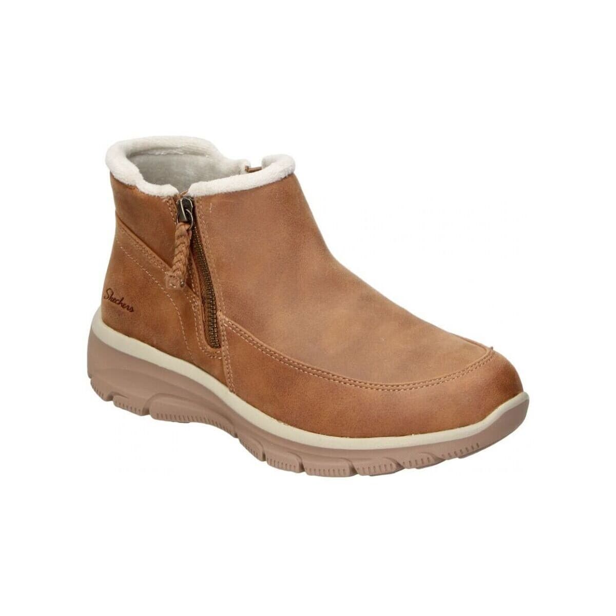 Women's Ankle Boots Skechers Brown