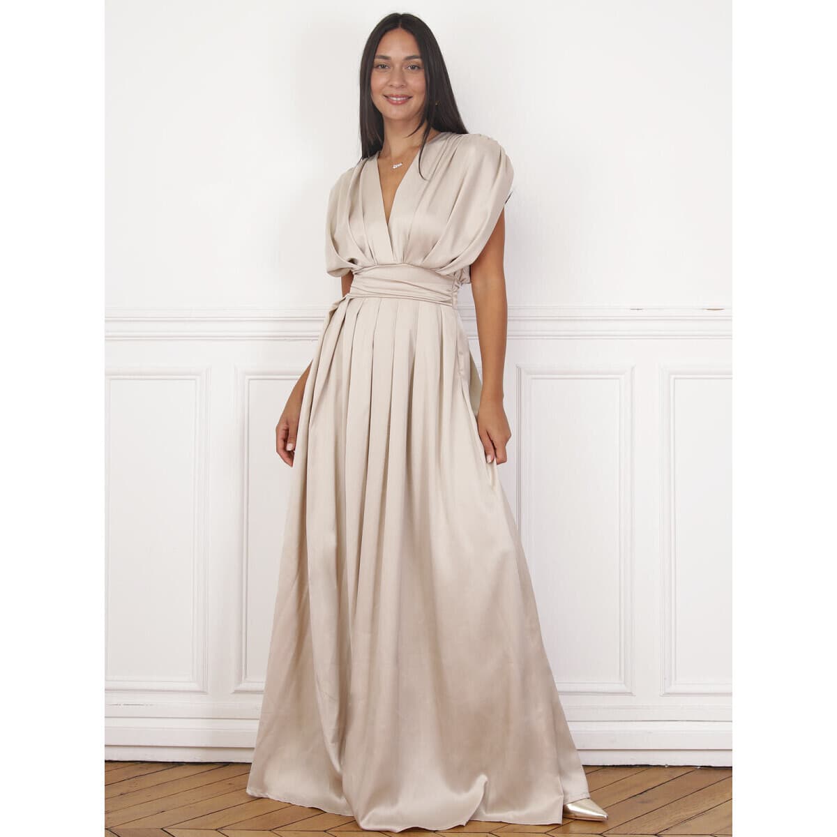 Women's Dresses La Modeuse Beige
