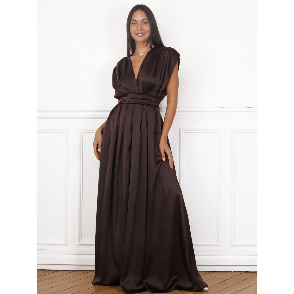 Women's Dresses La Modeuse Brown
