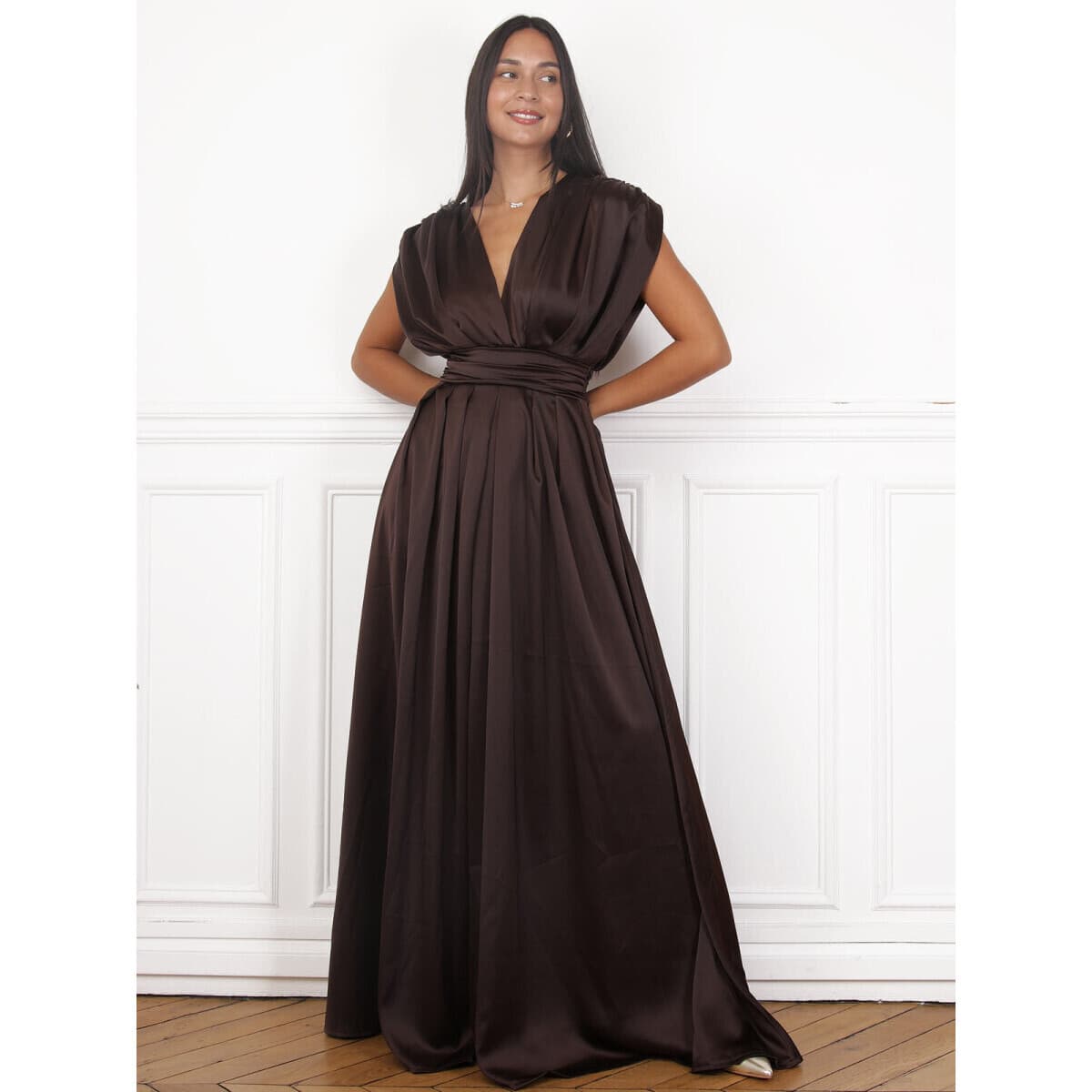 Women's Dresses La Modeuse Brown
