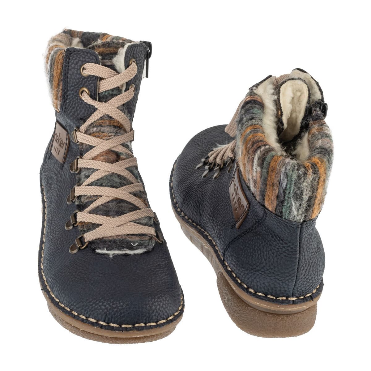 Women's Boots Rieker Blue