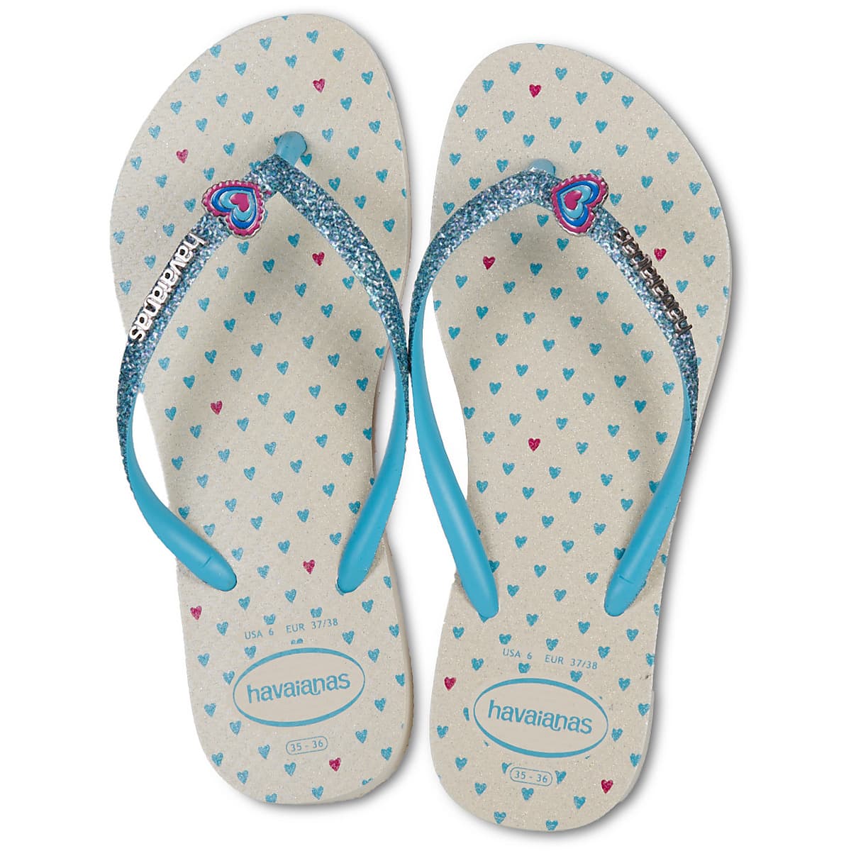 Girls' Flip Flops Havaianas Beige