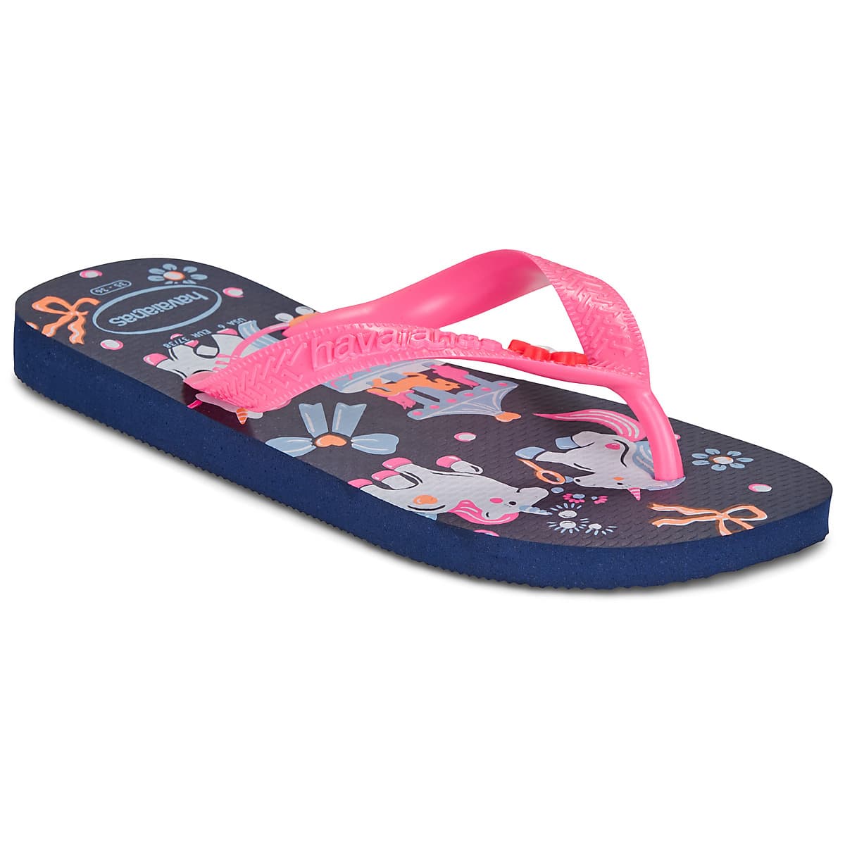 Girls' Flip Flops Havaianas Blue