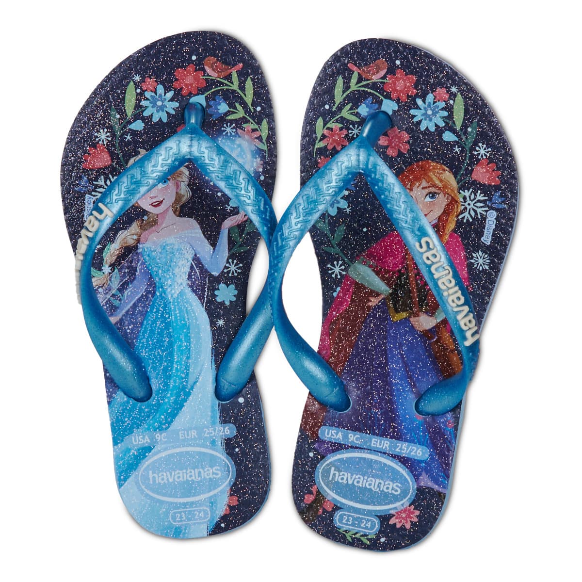 Girls' Flip Flops Havaianas Blue