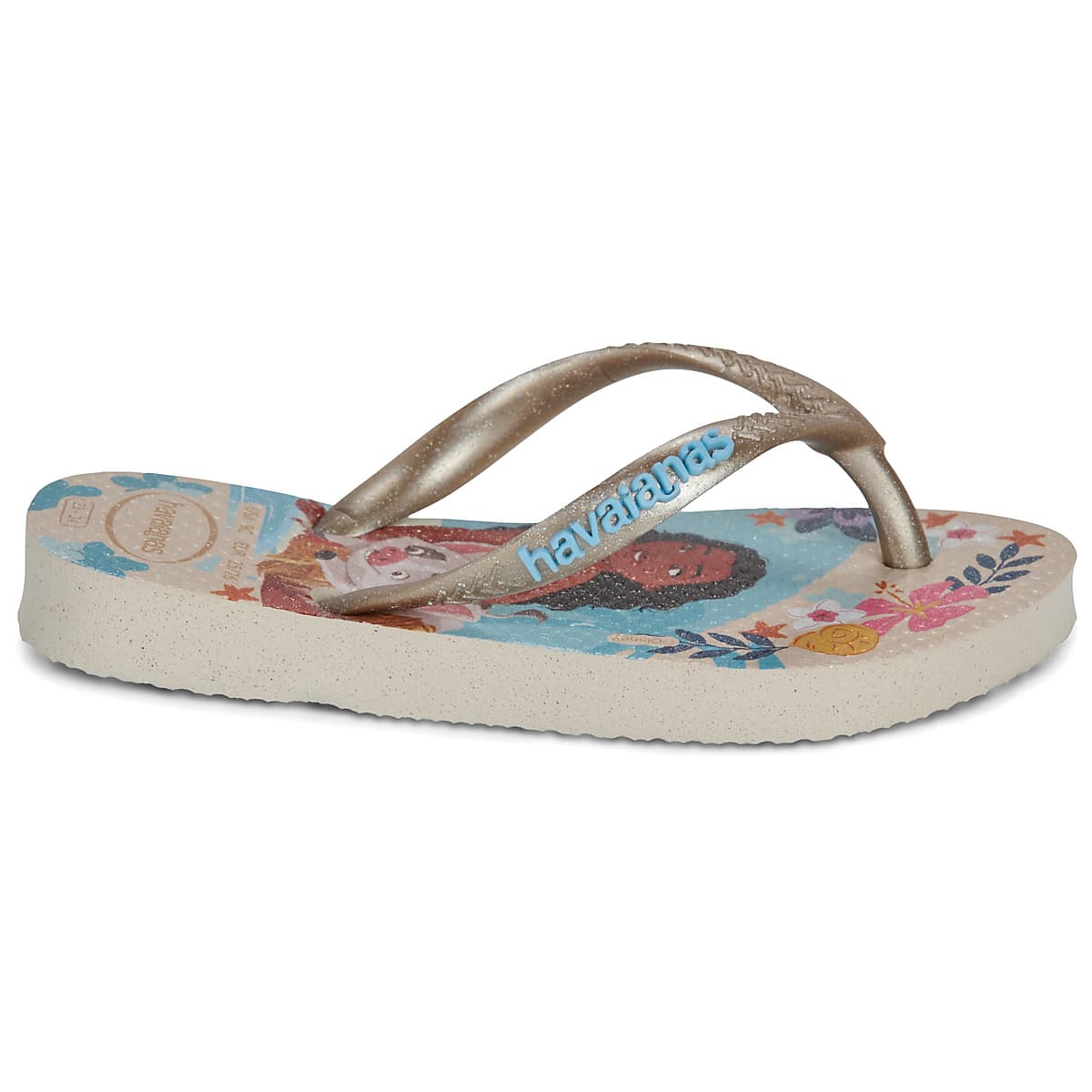 Girls' Flip Flops Havaianas Gold