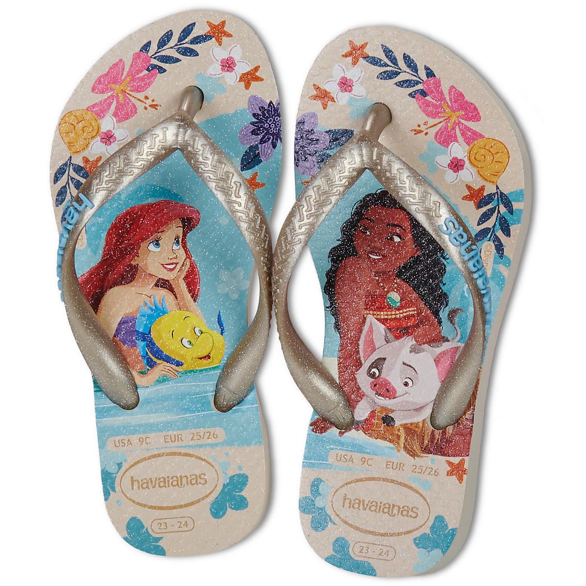 Girls' Flip Flops Havaianas Gold