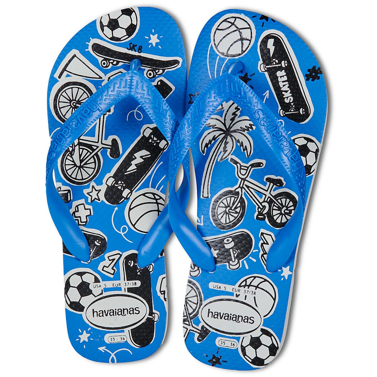 Boys' Flip Flops Havaianas Blue