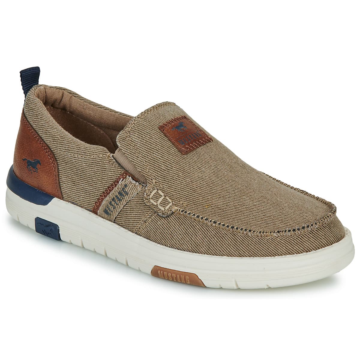 Men's Derby Shoes Mustang Brown