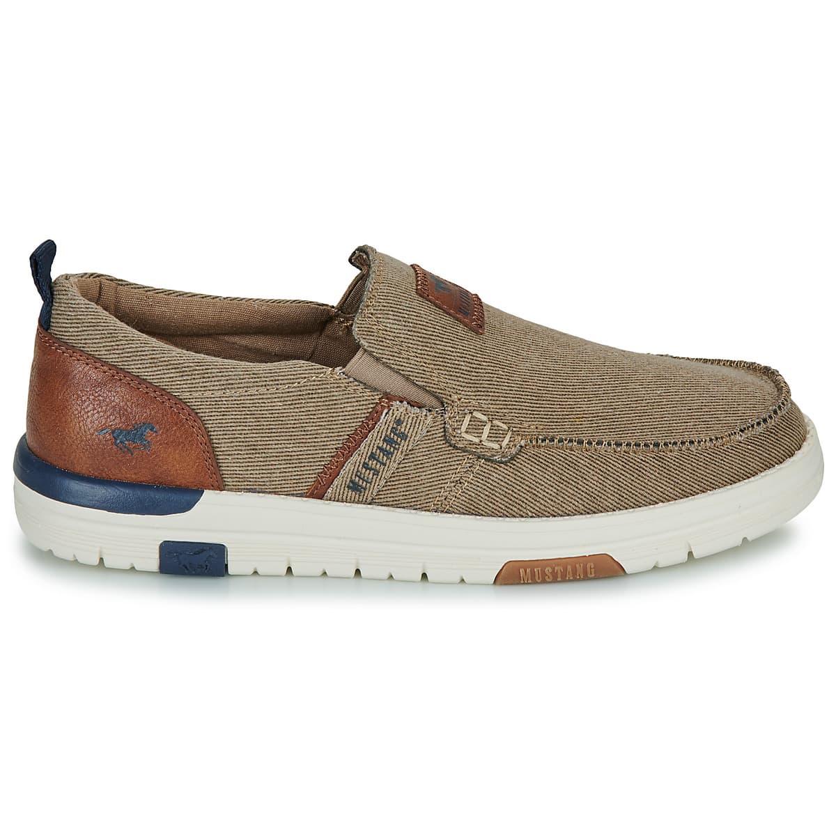 Men's Derby Shoes Mustang Brown