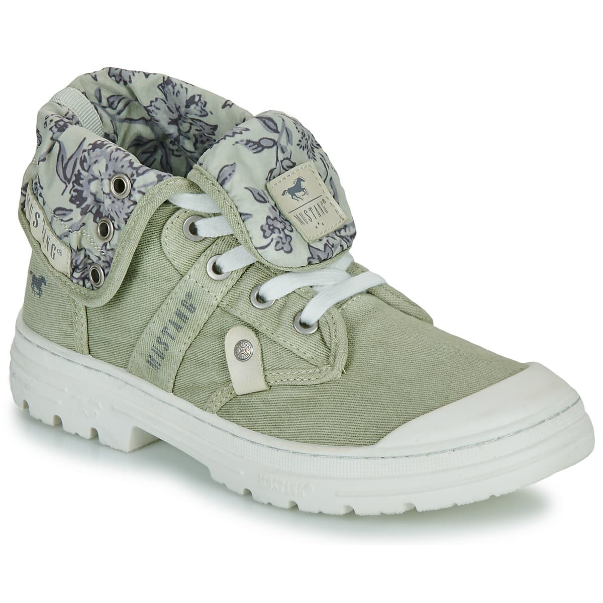 Women's Sneakers Mustang Green