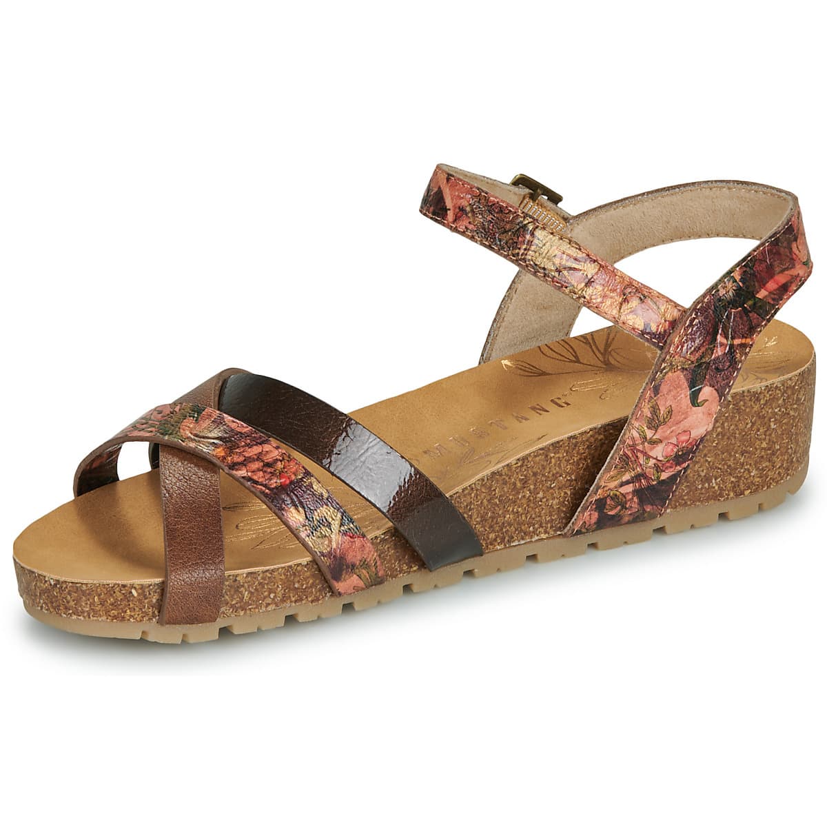 Women's Sandals Mustang Brown