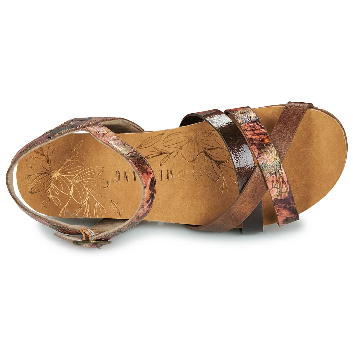 Women's Sandals Mustang Brown